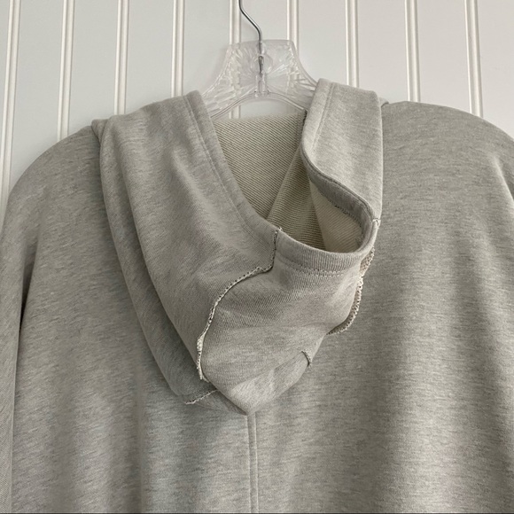 Sam Edelman light grey oversized hoodie SIZE S - Picture 11 of 12